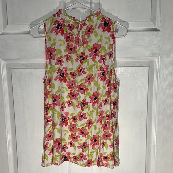 Mud Pie Pink and Green Tank Top - Picture 7 of 8